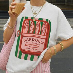 Sardines Lovers, Basic Shirt, Classic Shirt